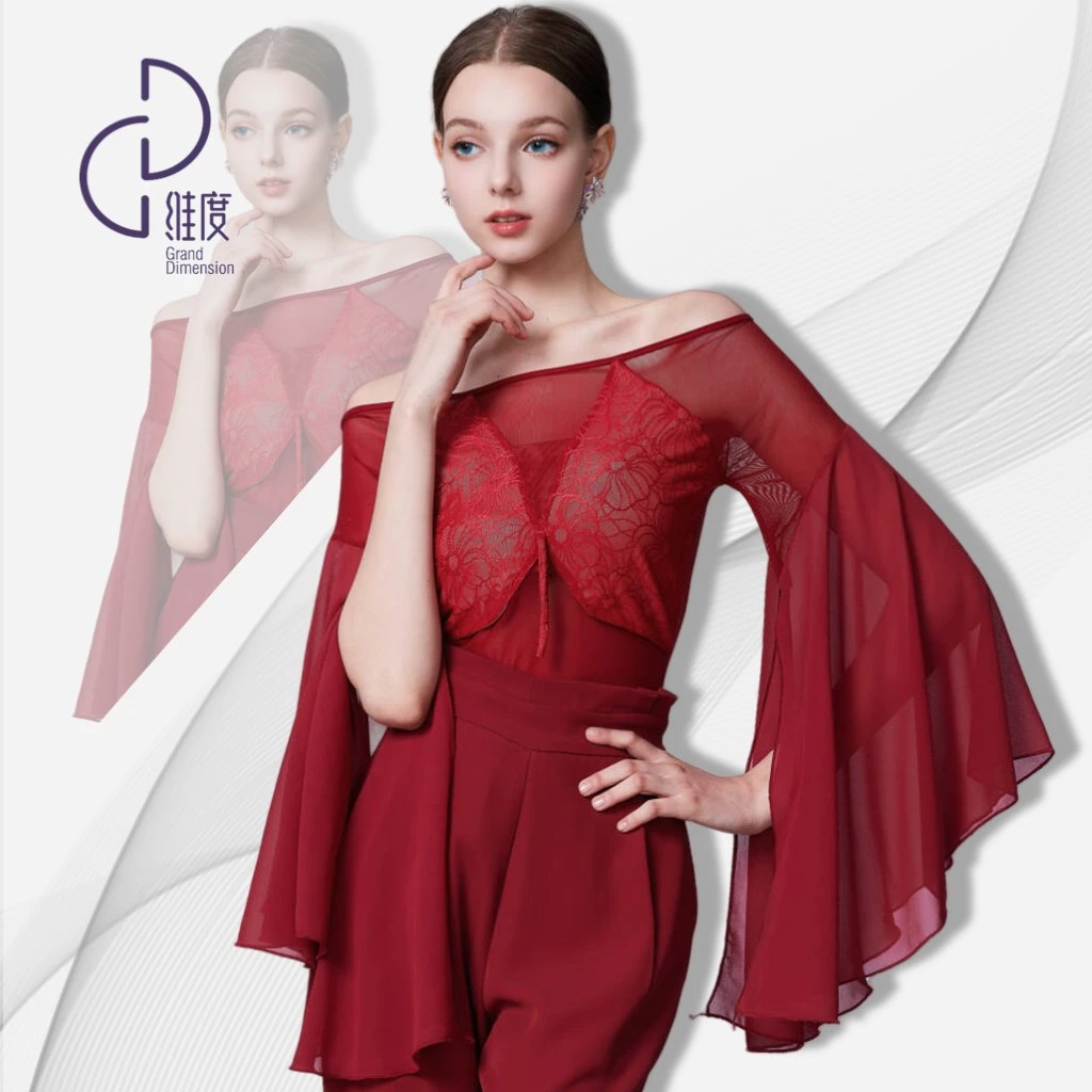 【维度舞服】Y489新品女士上衣摩登舞蹈服