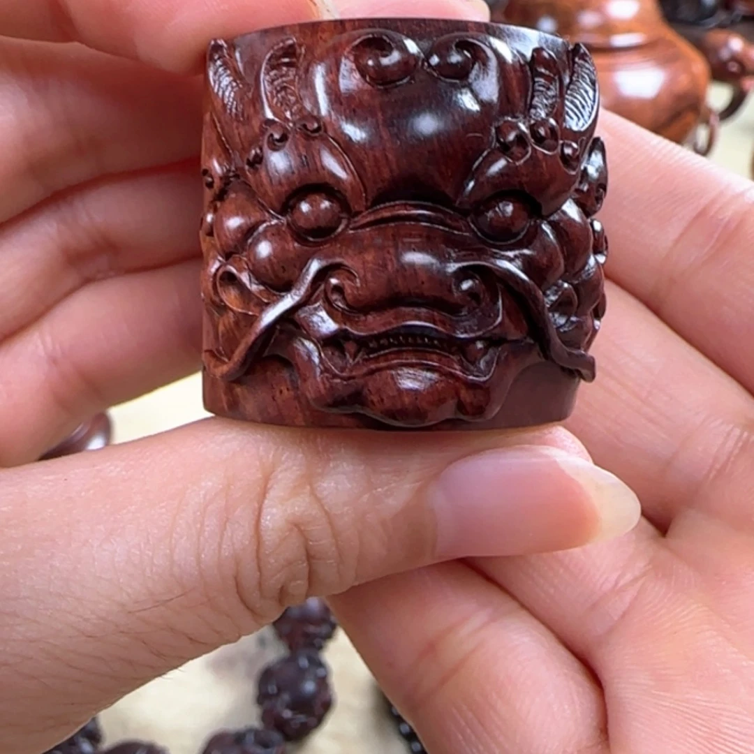 【闪购商品】黄花梨/降香黄檀把件扳指 手把件