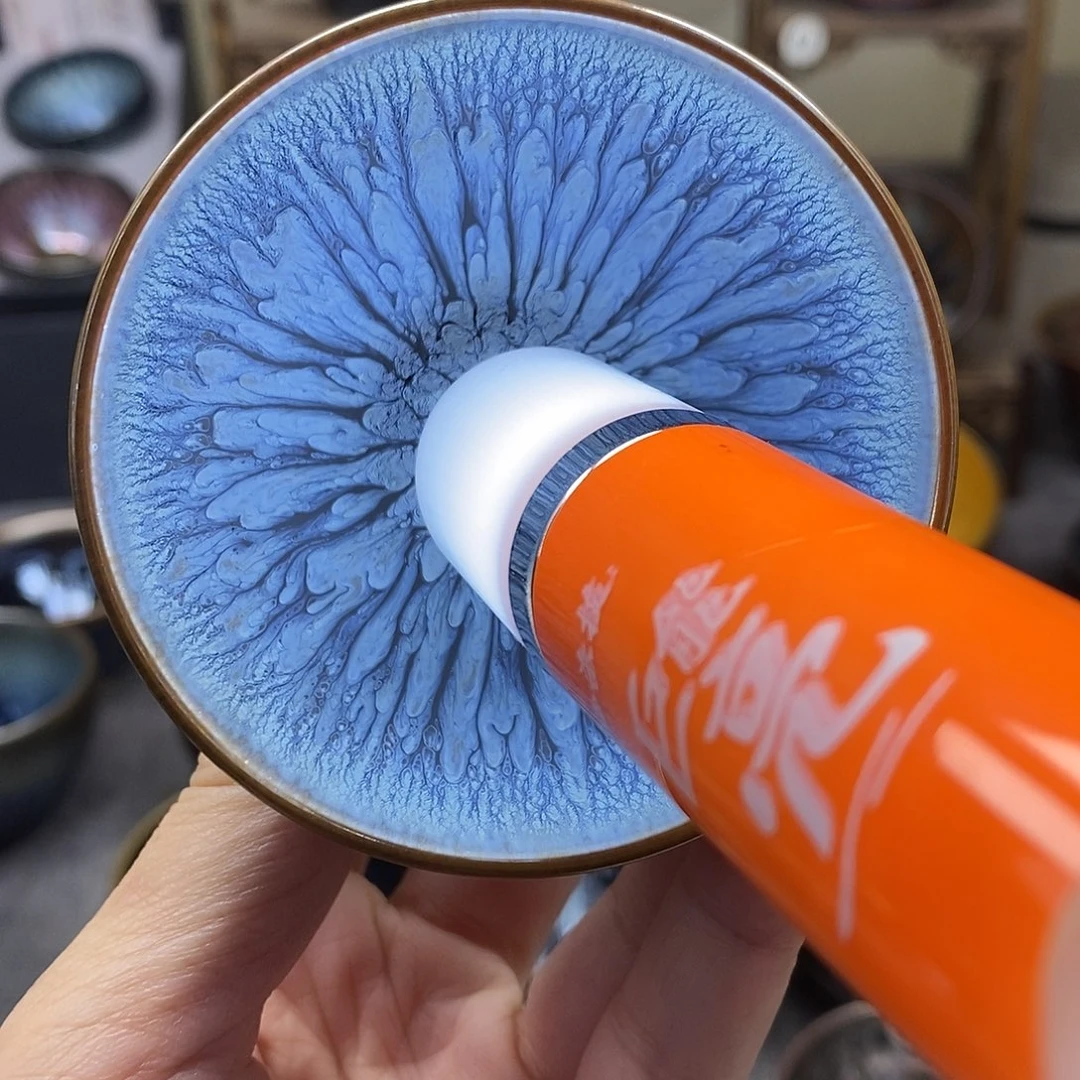 茶盏百花小口杯手工