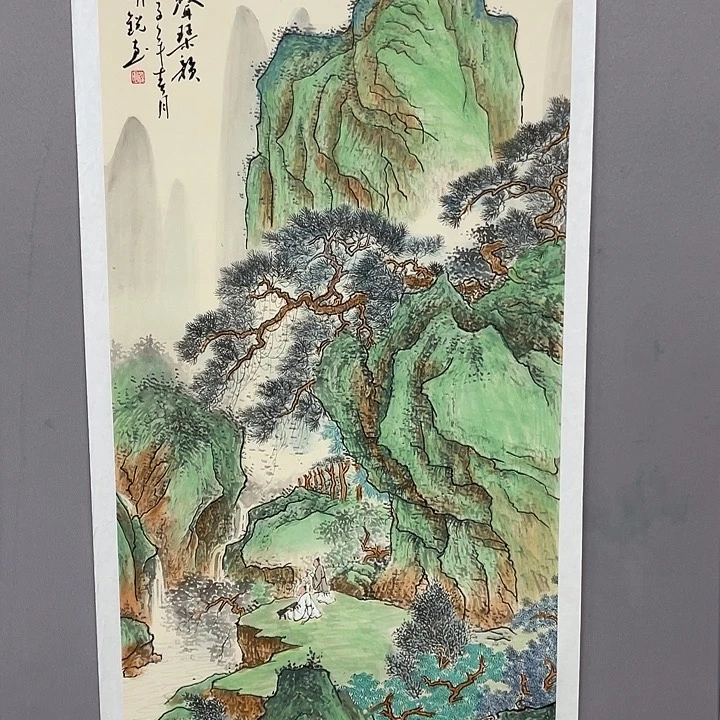 国画纯手绘国画山水画闪购链接