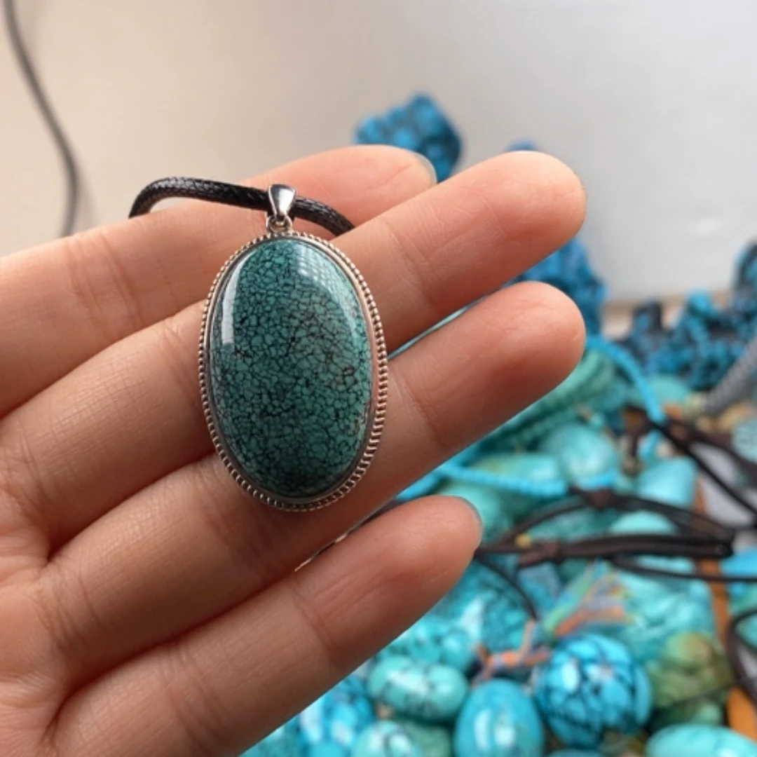 【闪购商品】未镶嵌绿松石珠宝半成品
