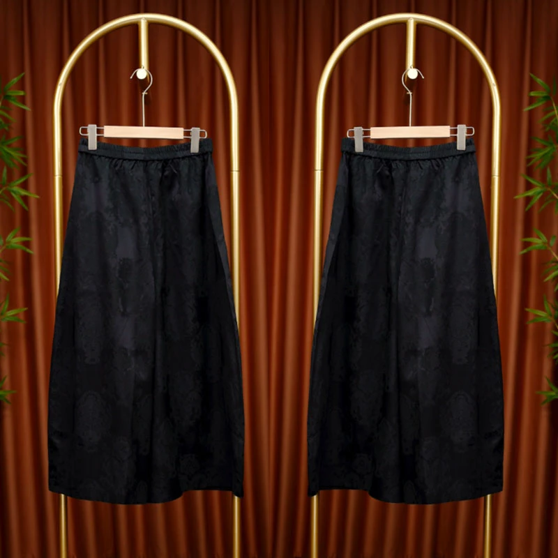 064  夏季新中式款国风长裤