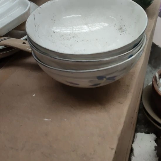 陶瓷出口米饭碗三支口径11.5X4.5三支