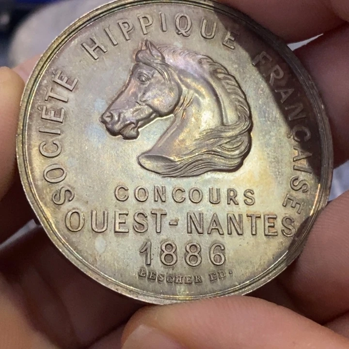 过***哥银Ag900九五银一个银章发货