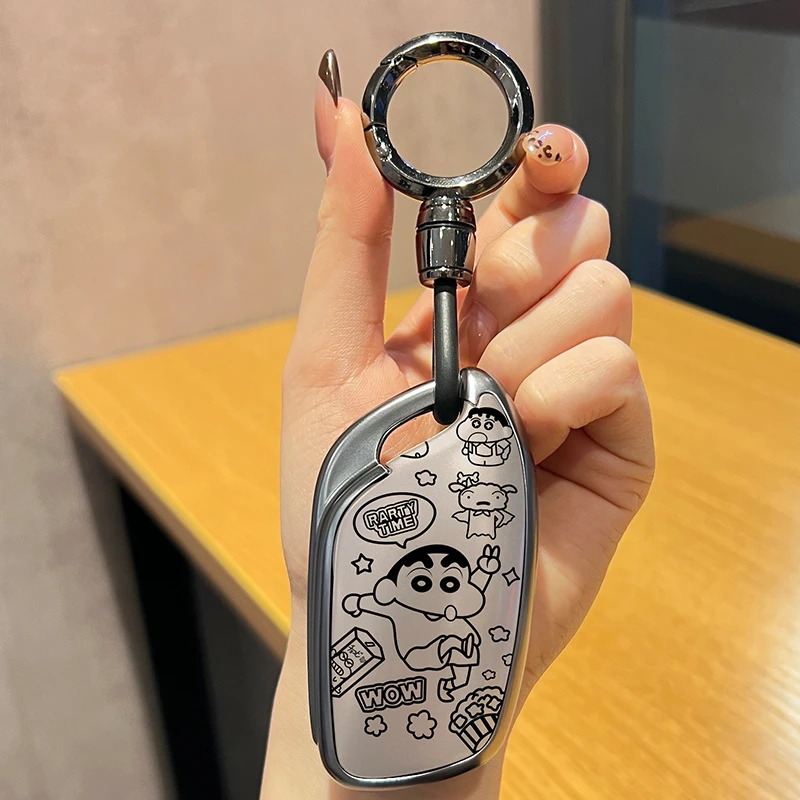 适用荣威rx5钥匙套plus男i5新款rx5max科莱威i6D7车rx3高级rx8扣