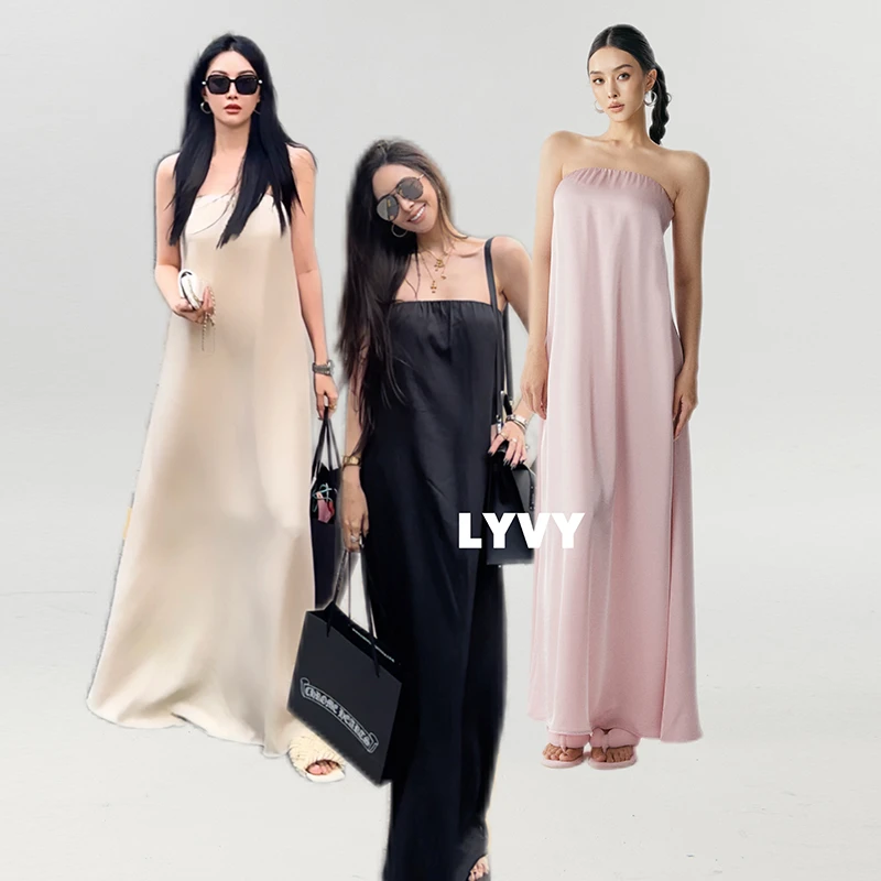 【抹胸裙】袁伶嫣同款一条不得不买的裙子不限身材的抹胸裙气质撩人