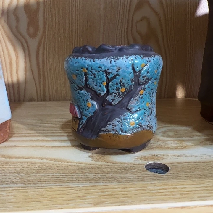 陶瓷多肉花盆满15包邮