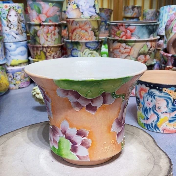 景德镇艺术手绘作品