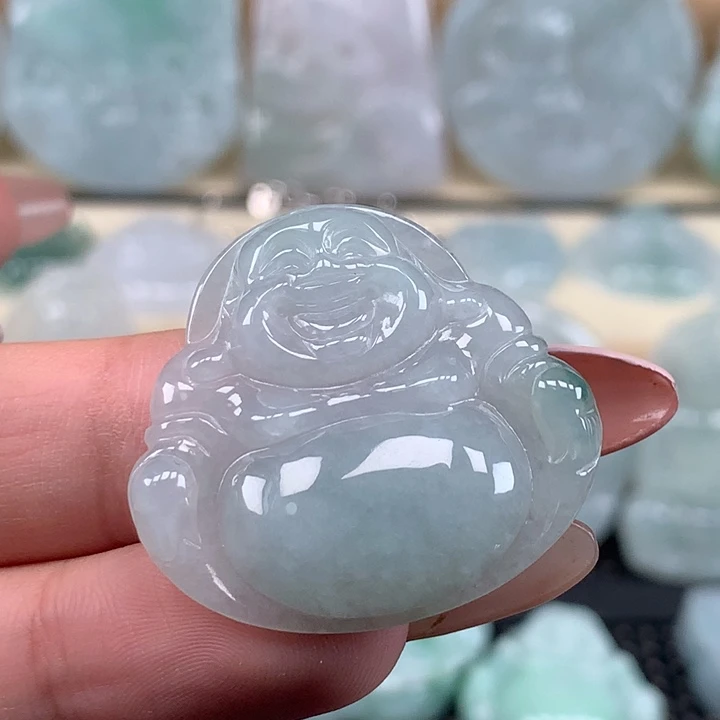 颈饰未镶嵌翡翠佛公