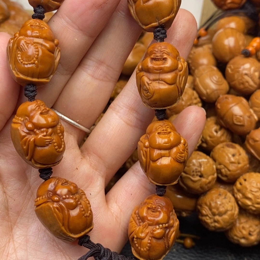 手串橄榄核上色特价