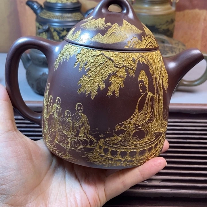 茶壶紫砂紫砂全手工定制