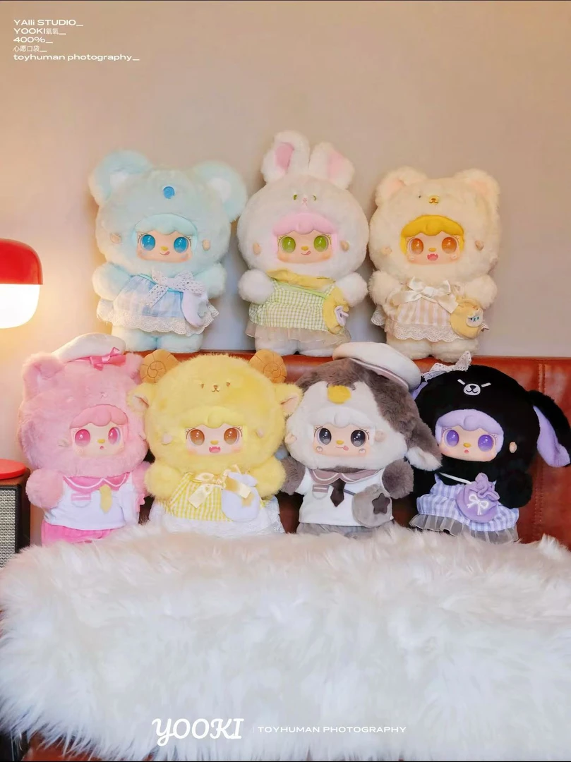 大黑熊拆盒（平拆）正版氧氧yooki【400%二代心愿口袋】系列（明盒）