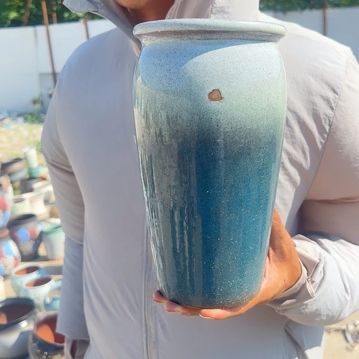 微瑕口径13高度23绿