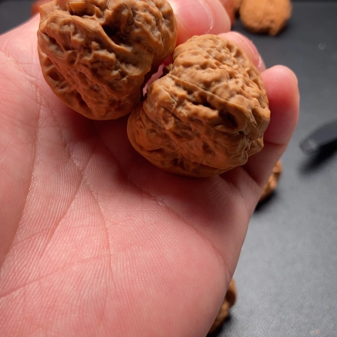 文玩核桃把件环**泉蛤蟆头