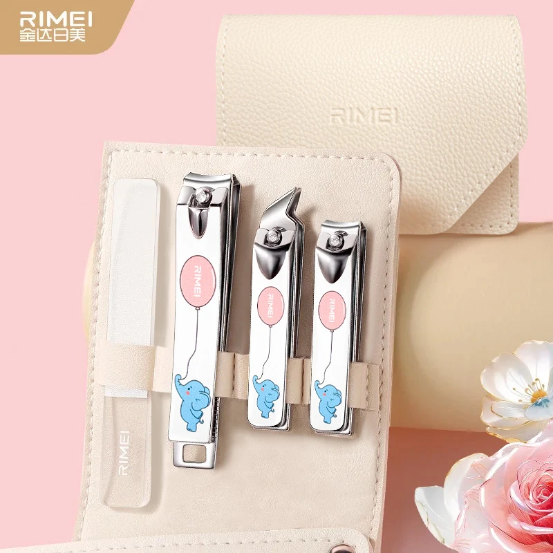 金达日美指甲剪指甲刀修甲去死皮甲沟专用家用便携斜口指甲刀