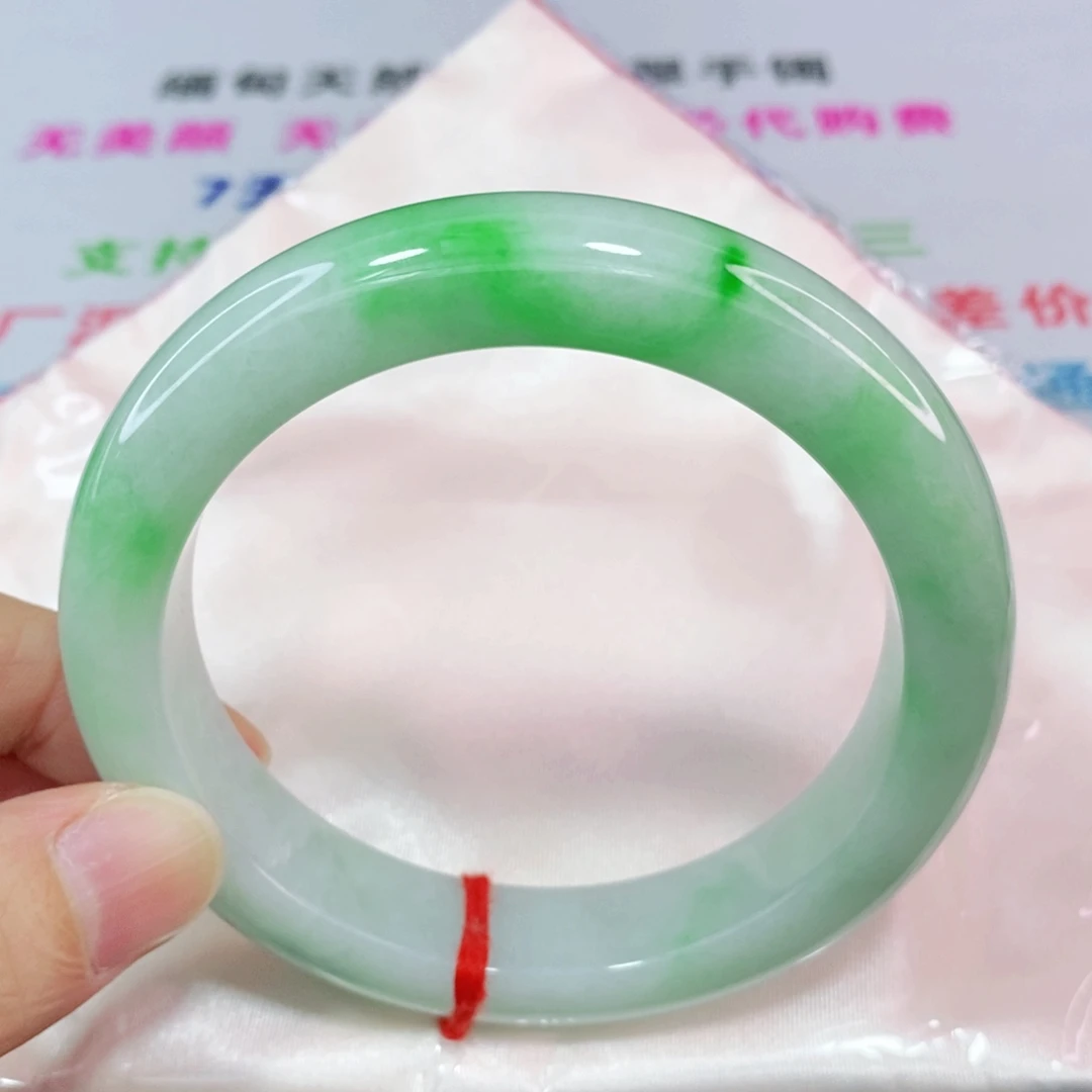 未镶嵌手镯翡翠62.2圈口正圈