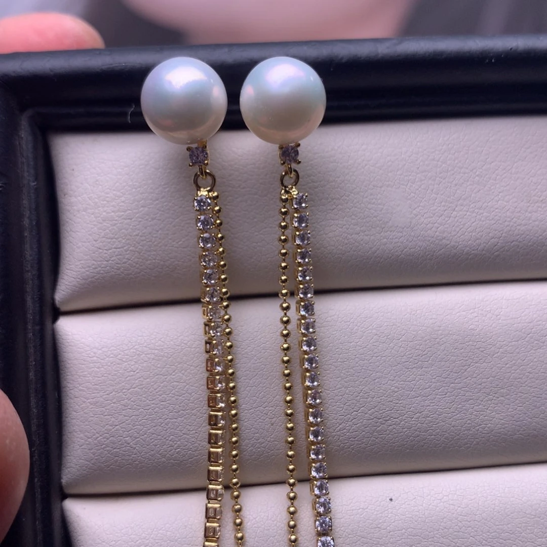 未镶嵌耳饰淡水珍珠