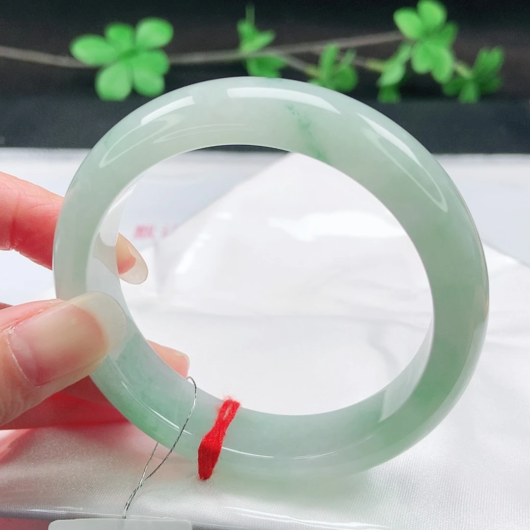 未镶嵌手镯翡翠56圈