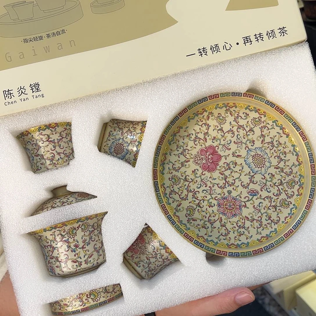 盖碗很漂亮我很喜欢