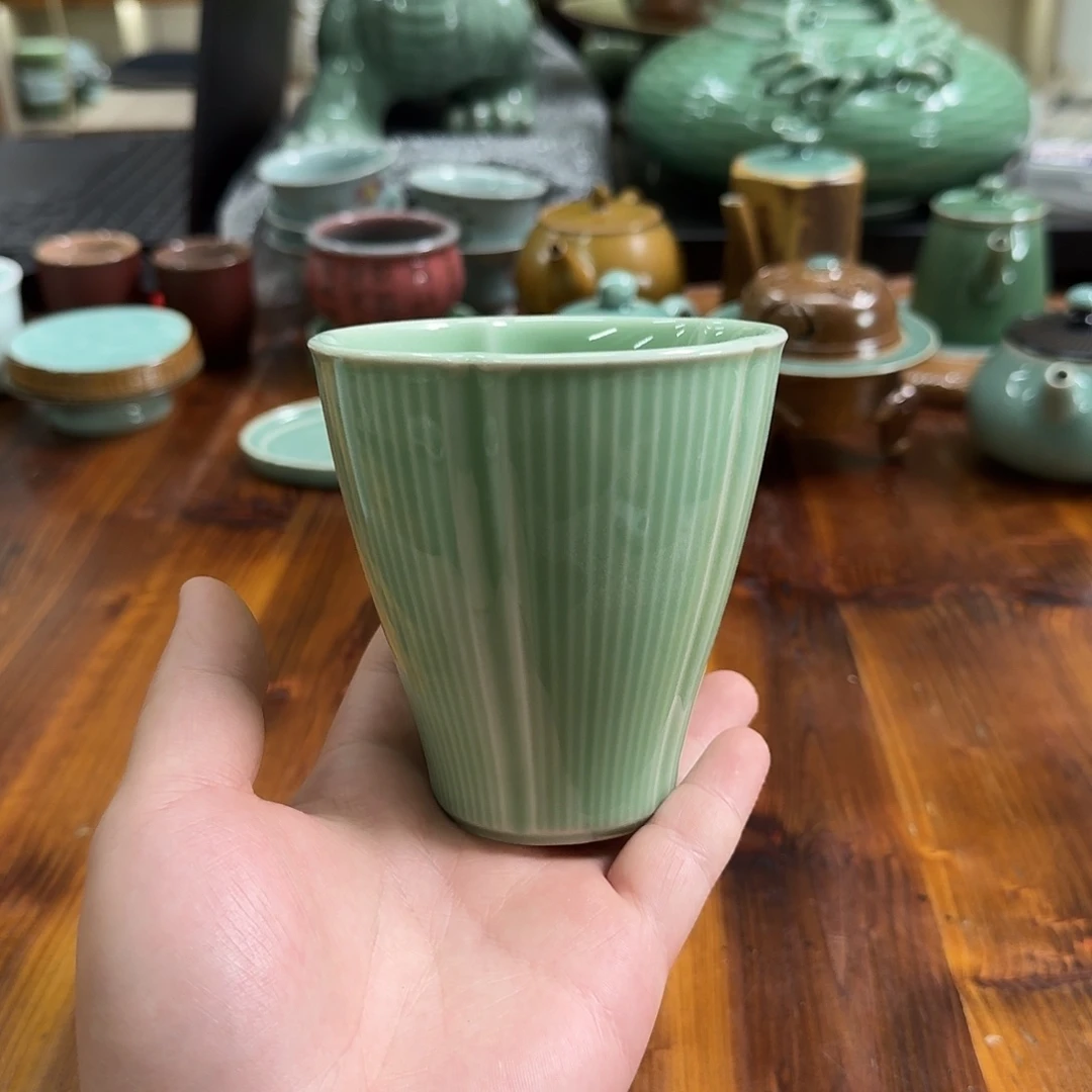 小仲青瓷茶器微瑕8432