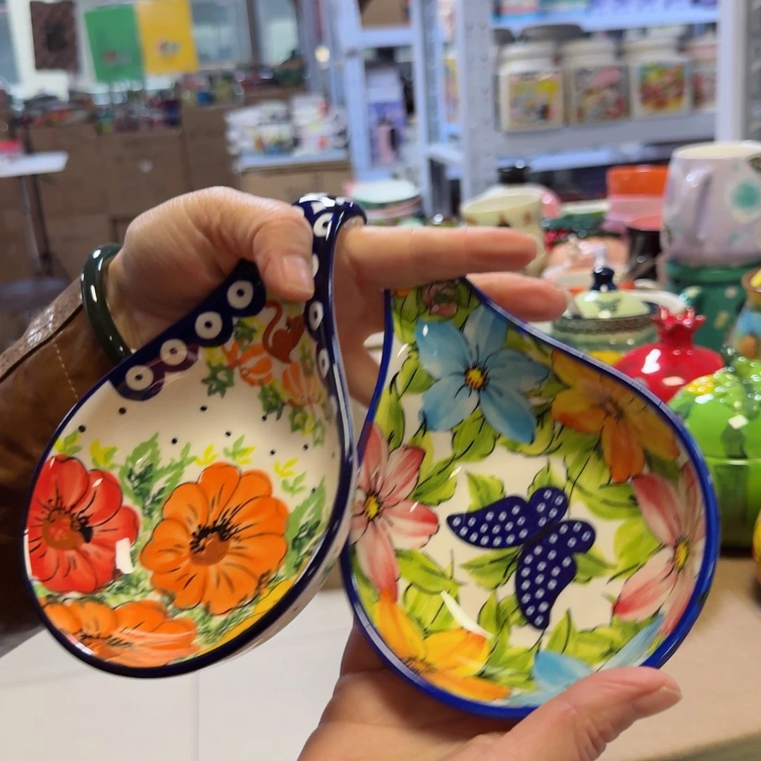 瓷片手柄碟2只看图