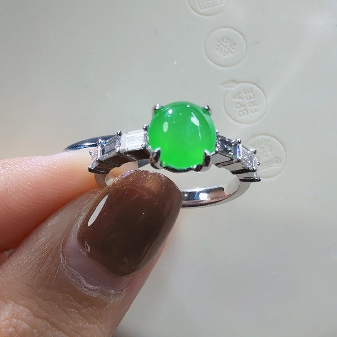 F***宝翡翠18K金镶嵌颈饰客定