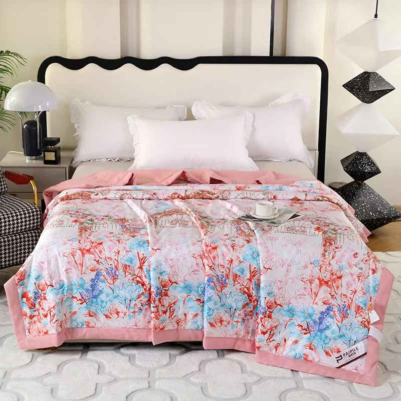 【试睡15天】水洗棉被亲肤柔软宿舍150*200cm单人夏被柔软被粉黛