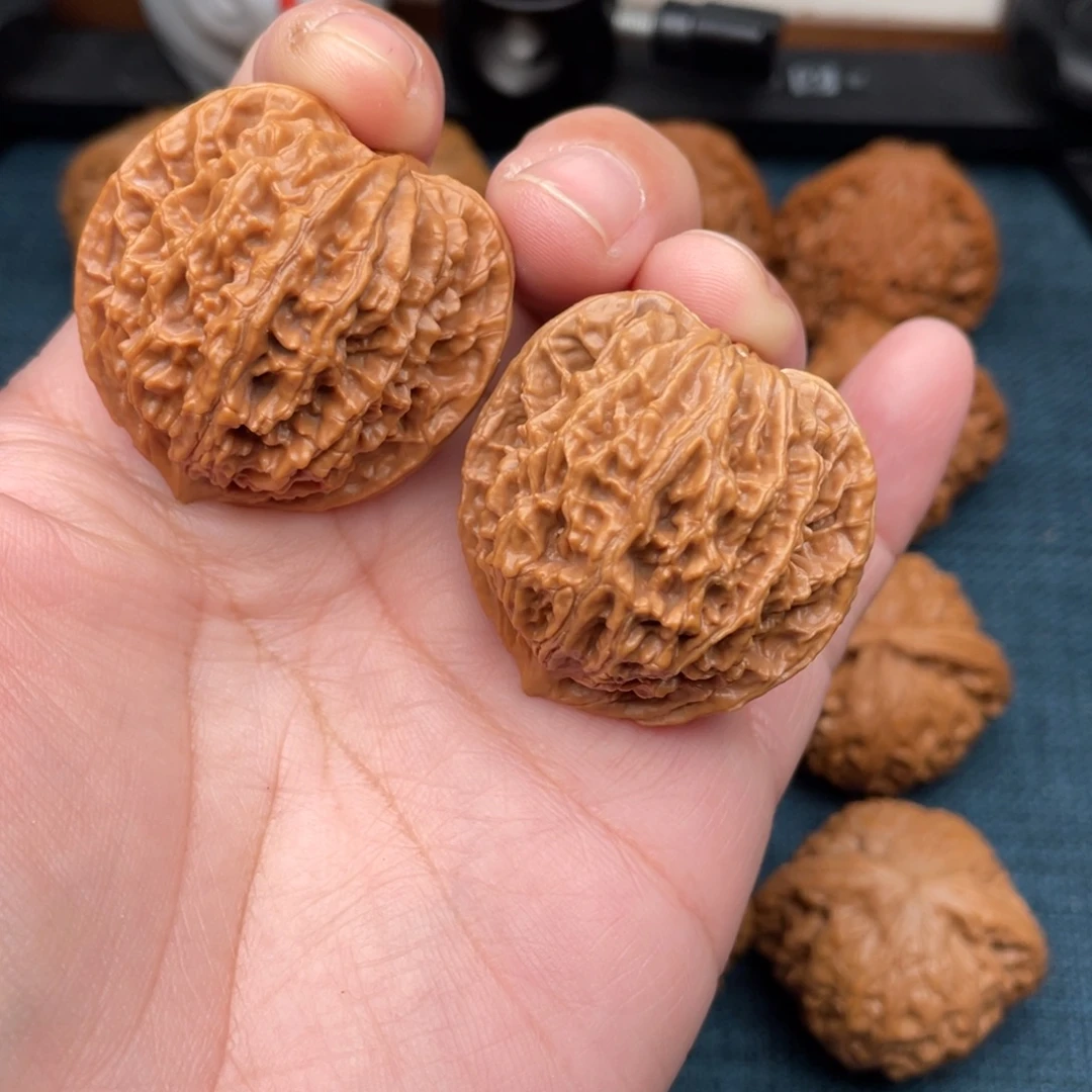 把件文玩核桃全品盘龙纹37