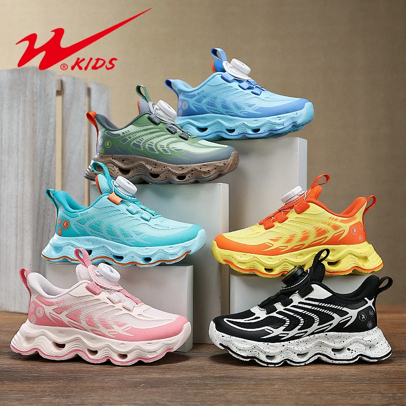 双星童鞋儿童鞋子2025春秋款网面透气女童运动鞋男童跑步鞋90138