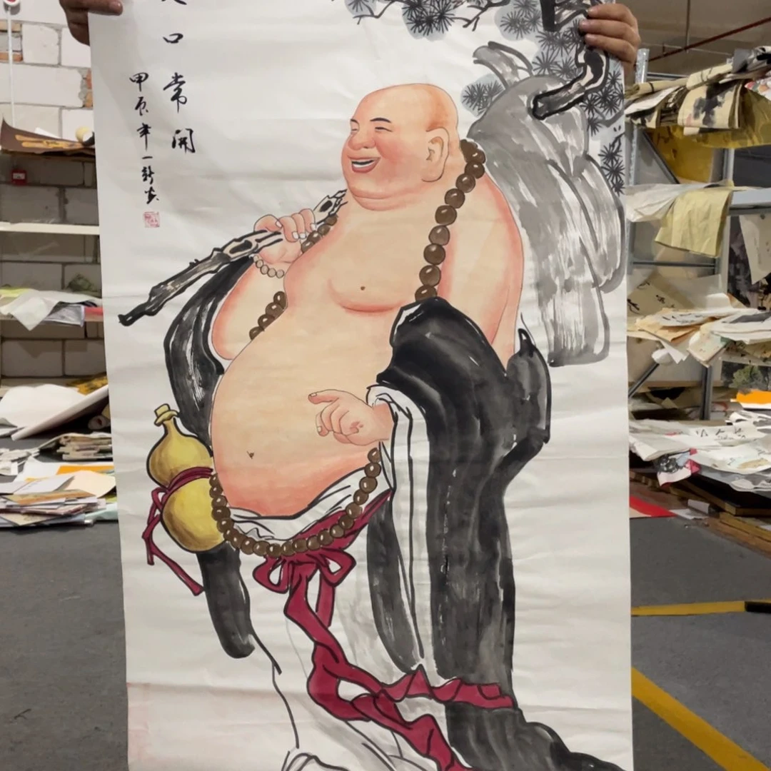 年画画创作等活动中的工作