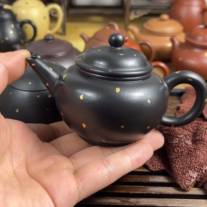 紫砂茶壶原矿紫砂半手工制作