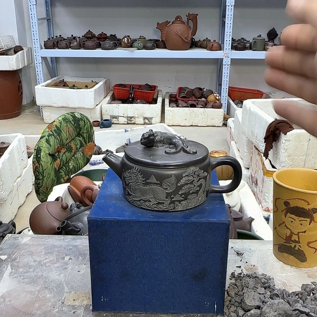 紫砂茶壶宜兴紫砂壶壶瑕疵处理