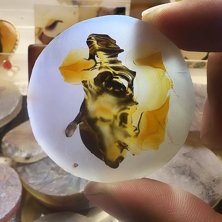 八***一玛瑙/玉髓未镶嵌珠宝奇石