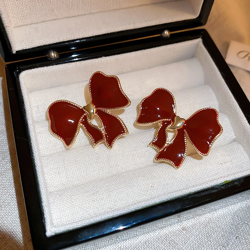 铜合金仿水晶耳饰 （第1单请拍此链接，一单一拍）闪钻耳钉法式轻奢