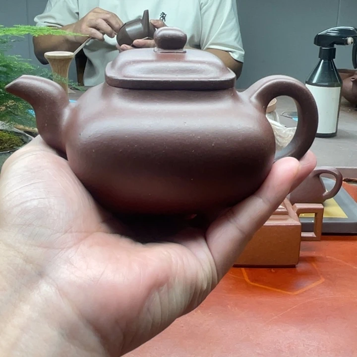 ****勤茶壶紫砂手磨料底槽清传炉