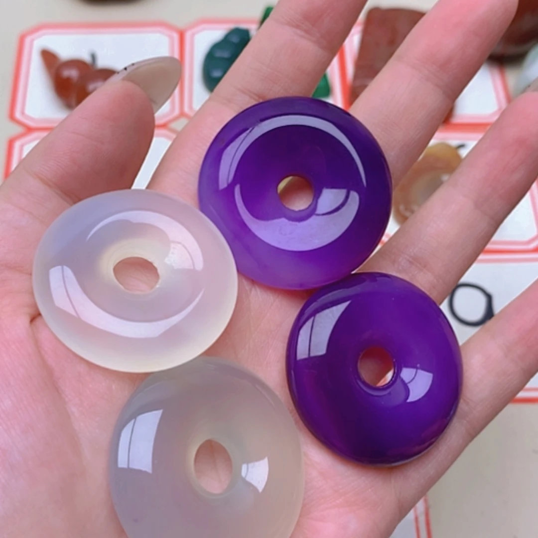 【闪购商品】未镶嵌玛瑙/玉髓珠宝半成品玉*缘