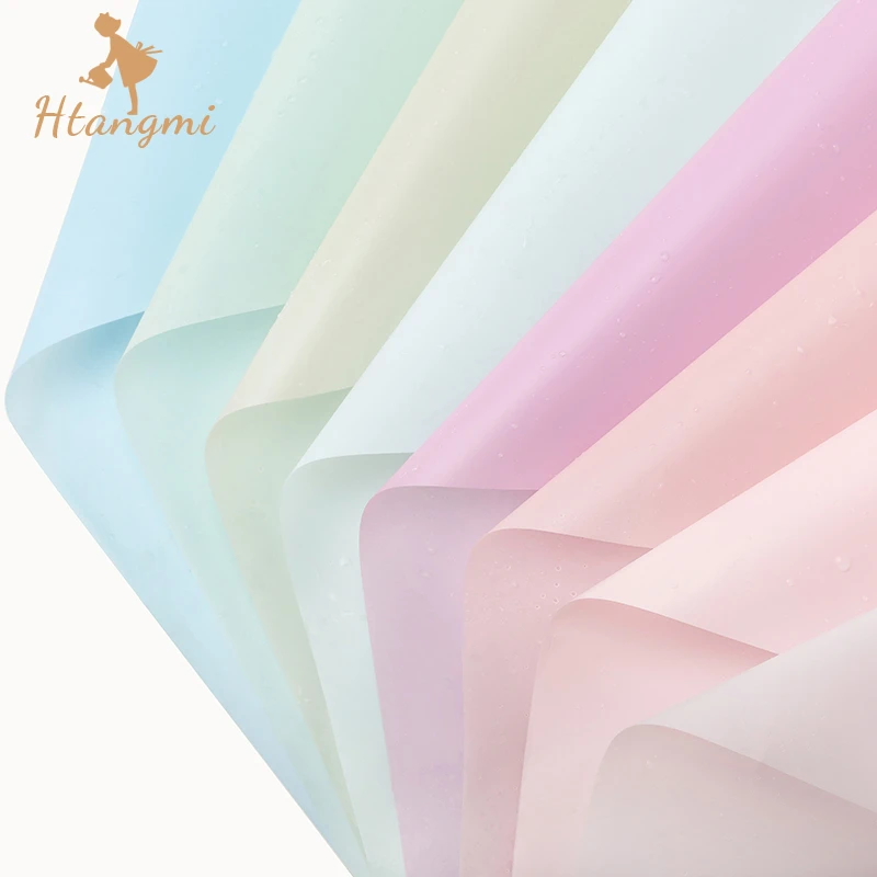 【小超直播推荐】工厂直销加厚韩素纸纯色雾面纸鲜花花束包装纸花店