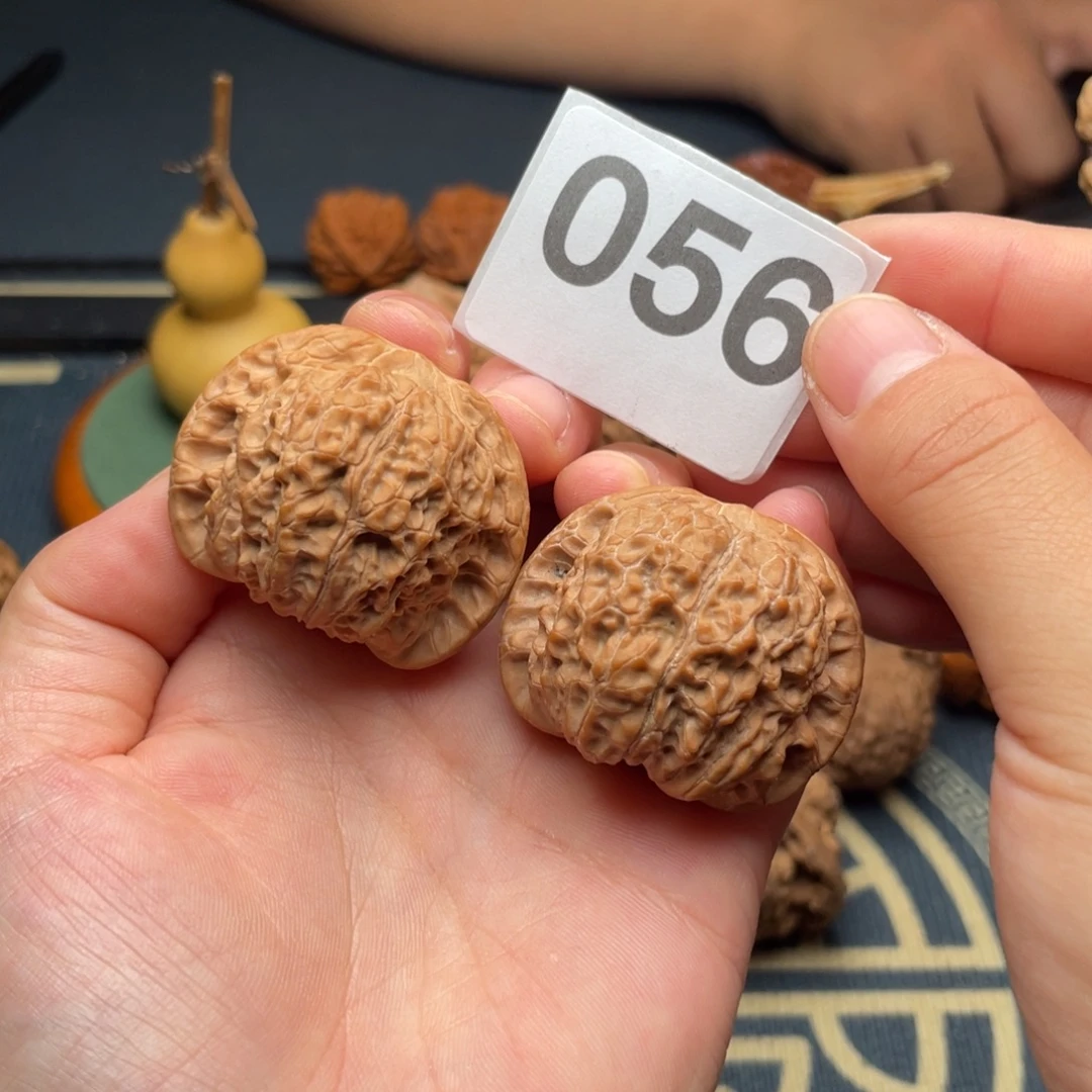 吊坠文玩核桃40全品血麒麟是056号