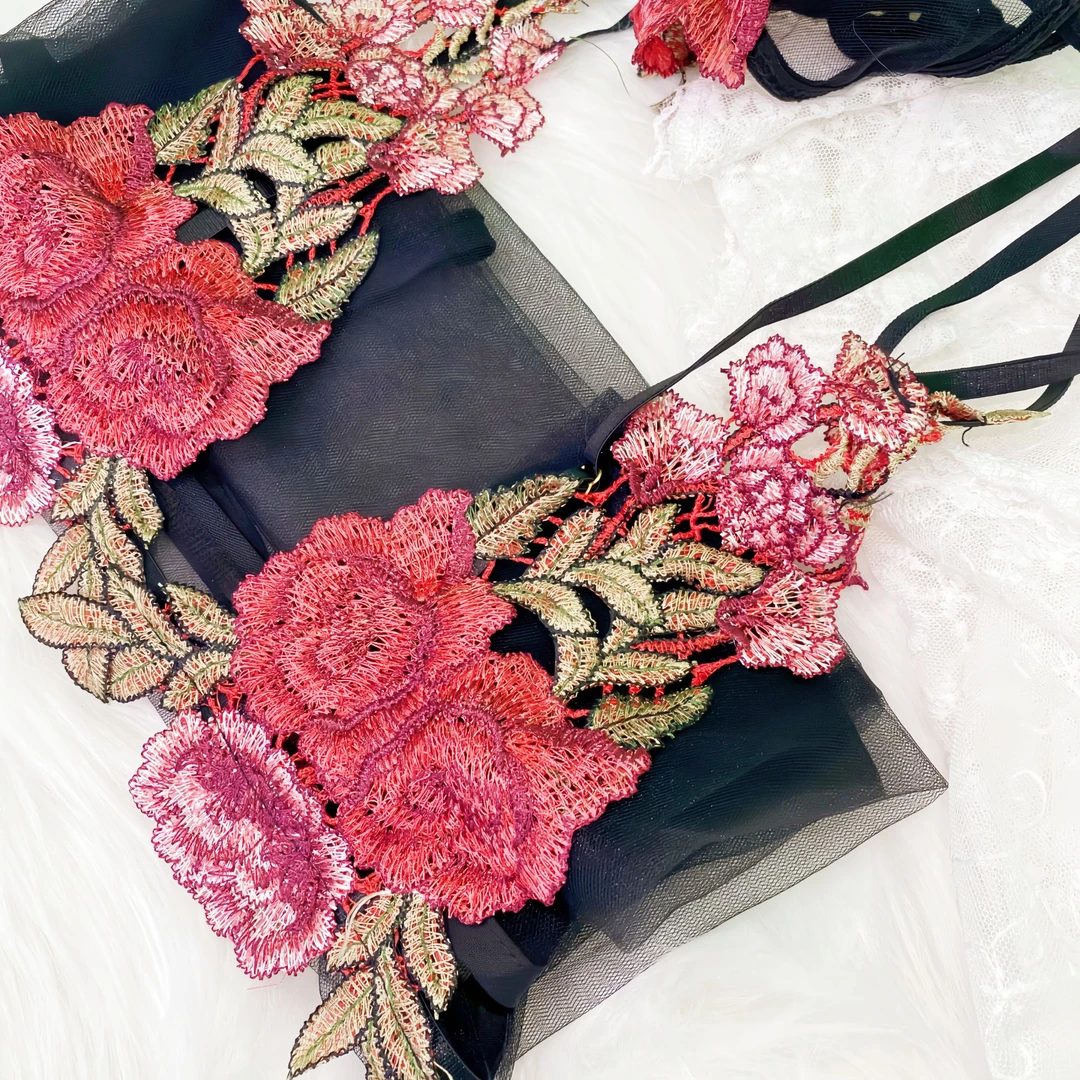 『有瘾YOYI』夏娃 蕾丝花瓣显瘦睡裙睡衣家居服