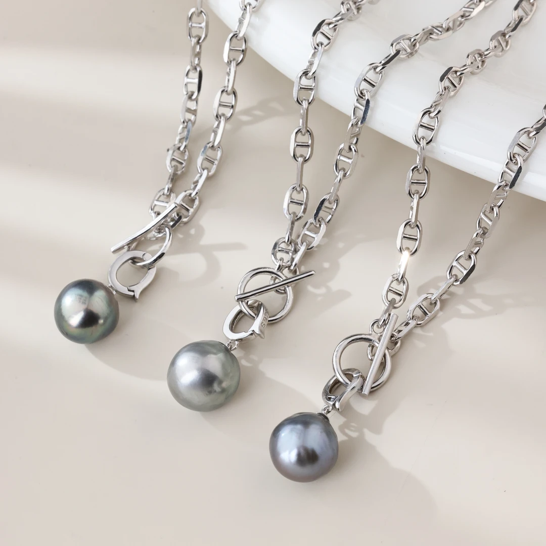 【举石臻选】TA05-523-014珍珠项链(一件/多样性发/约10mm+）H