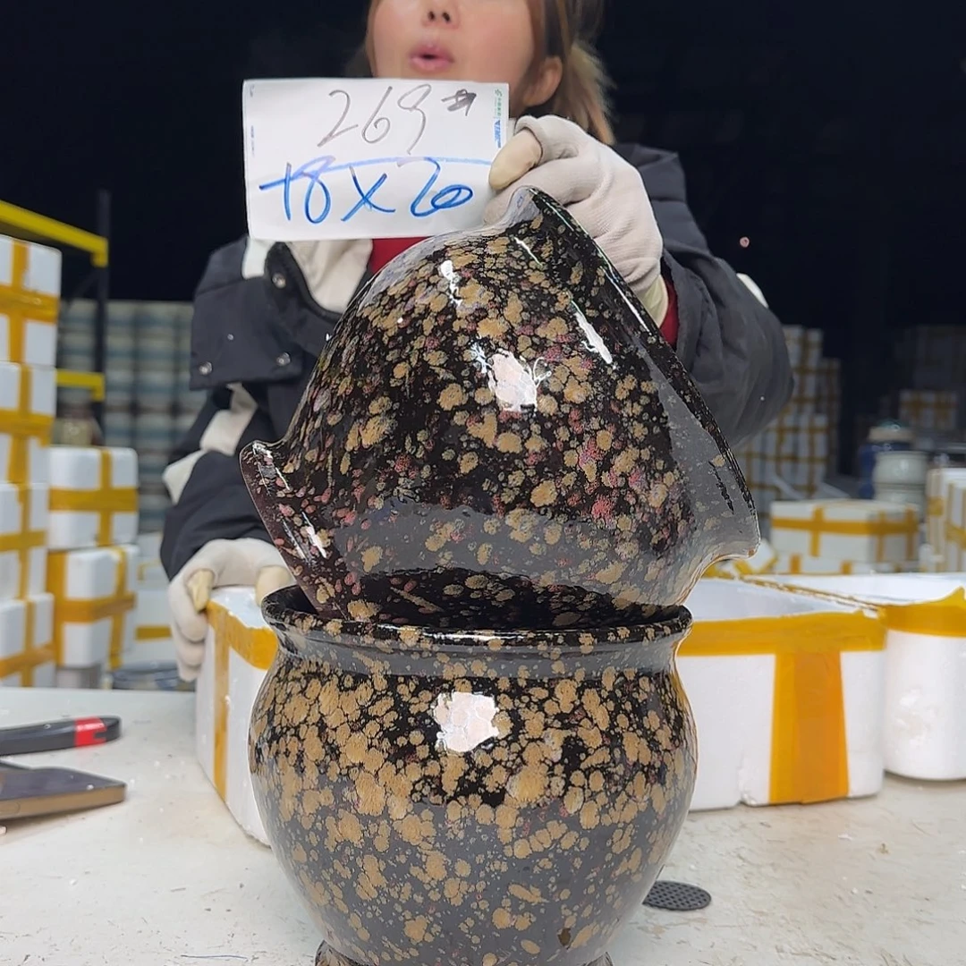 紫砂花盆云上花盆直播1228-269