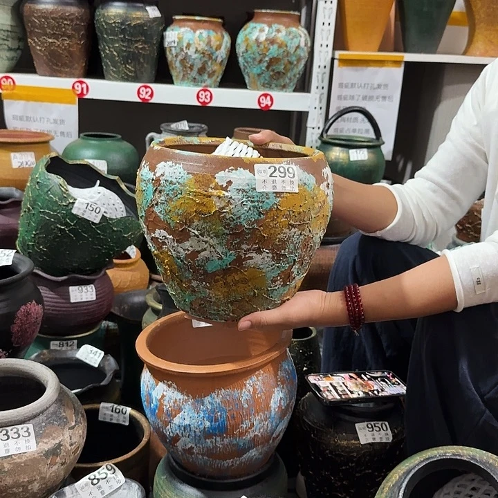 23彩绘高度20口径20