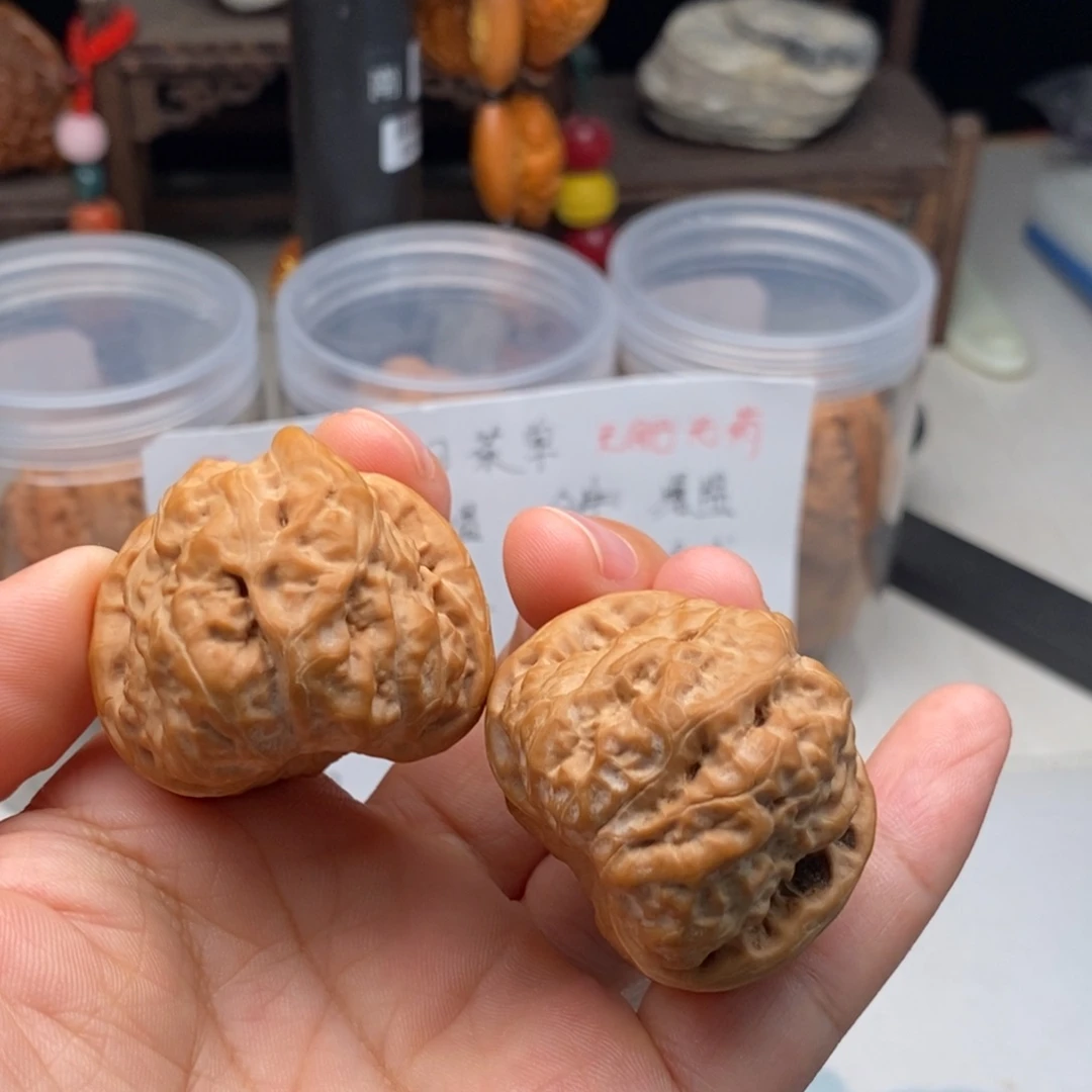 文玩核桃吊坠38蛤蟆有修