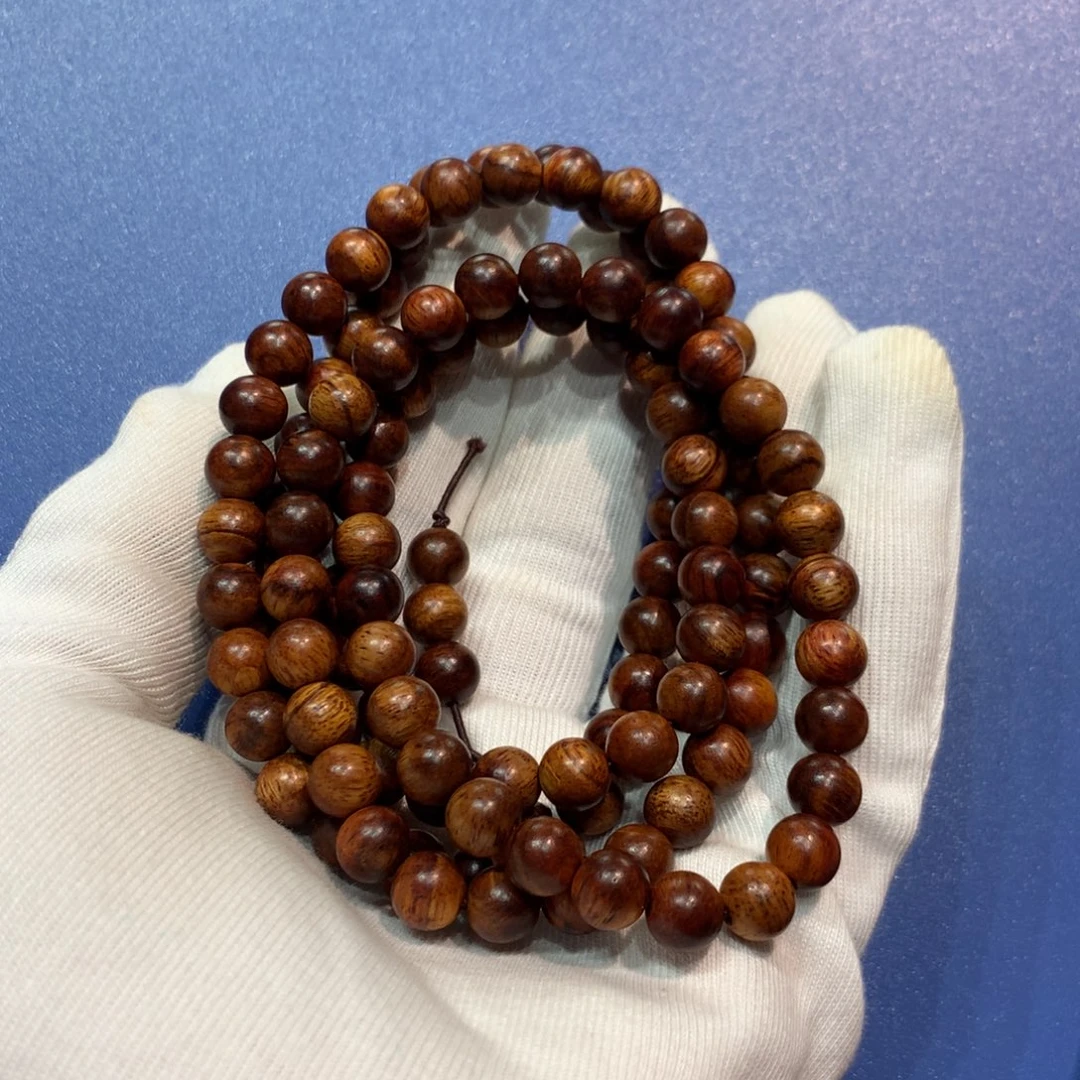 黄花梨/降香黄檀海南黄花梨手串0.8