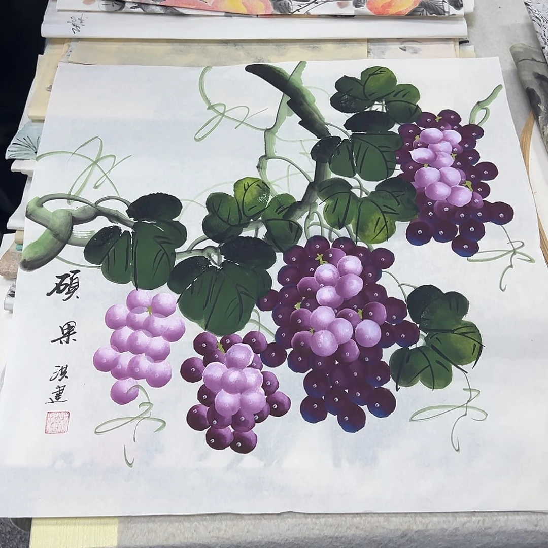 国画国画纯手绘作品