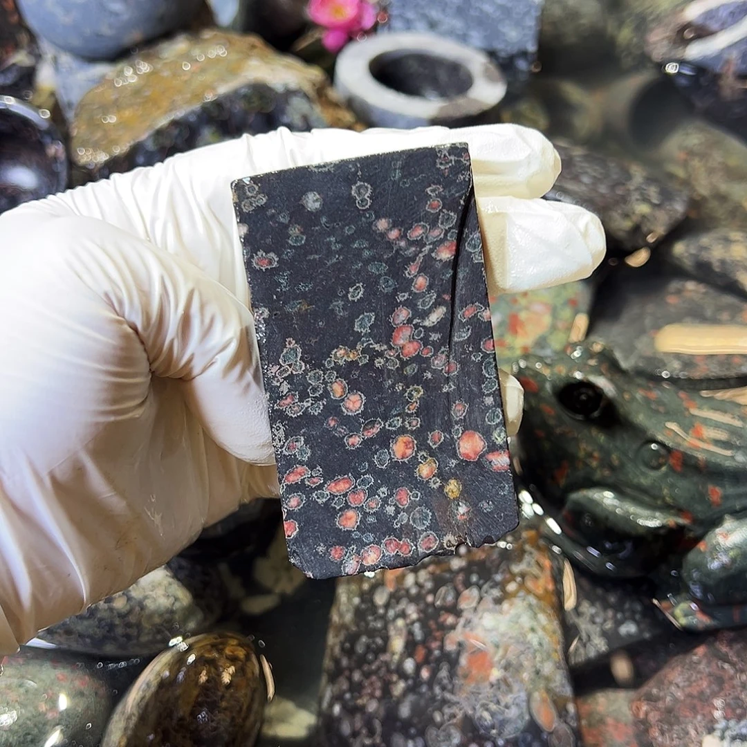 梅花玉鱼缸石茶周边微瑕不退不换