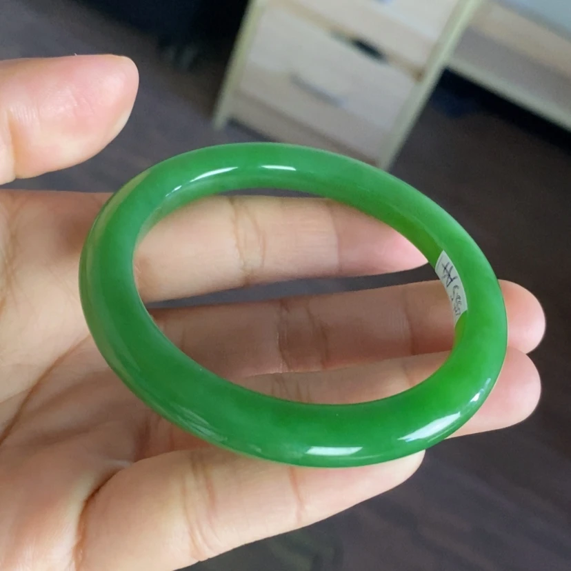 【闪购商品】未镶嵌手镯和田玉（碧玉）