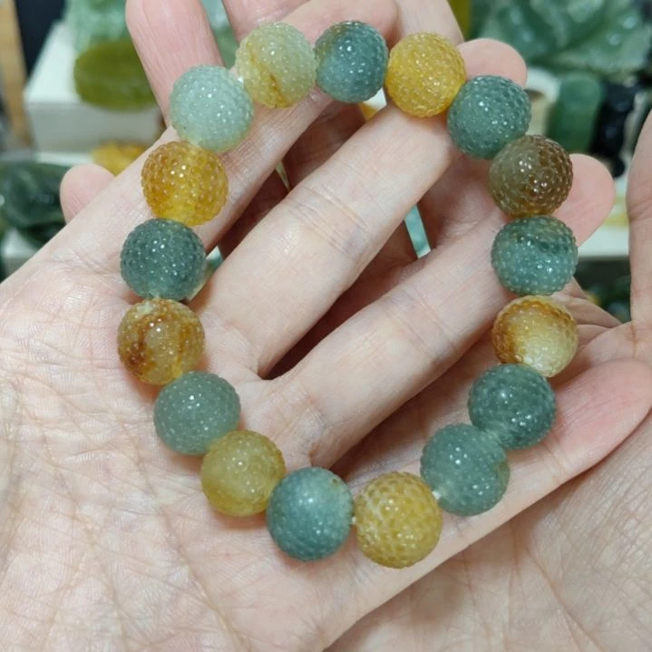 未镶嵌岫玉手串手串