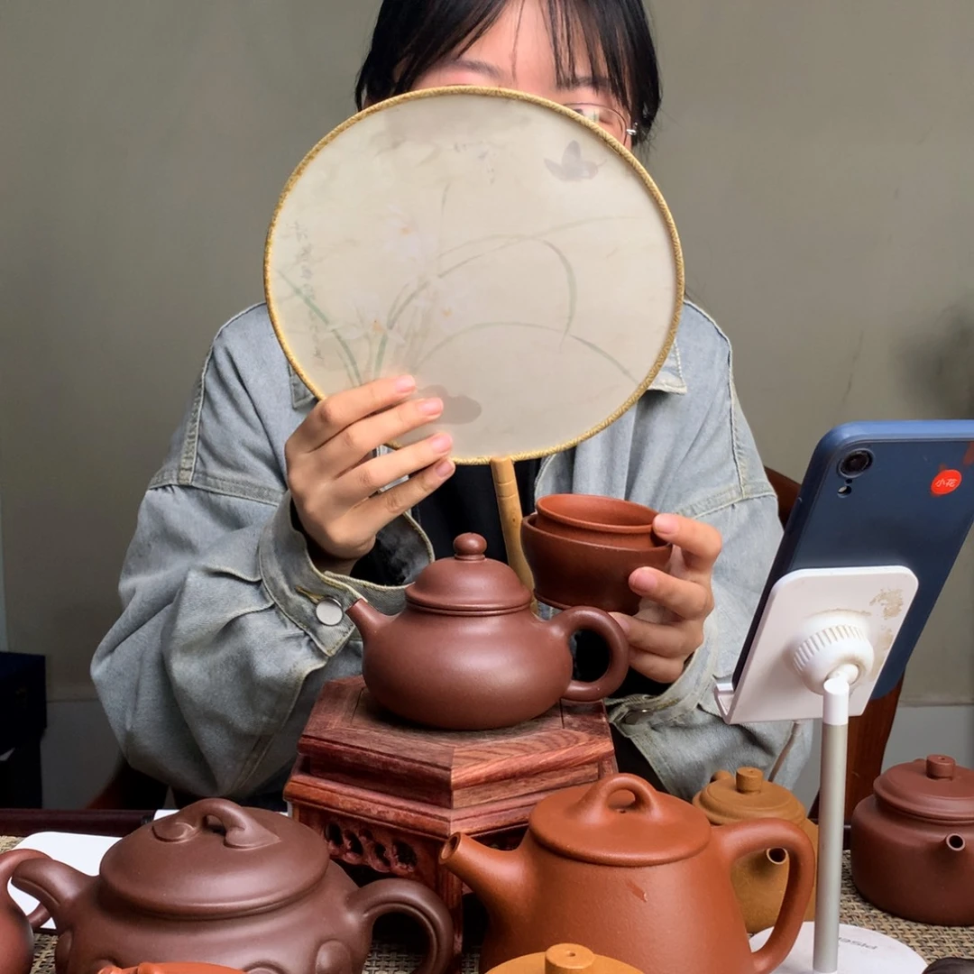 紫砂茶壶丽宜兴紫砂壶茶壶原矿紫砂壶