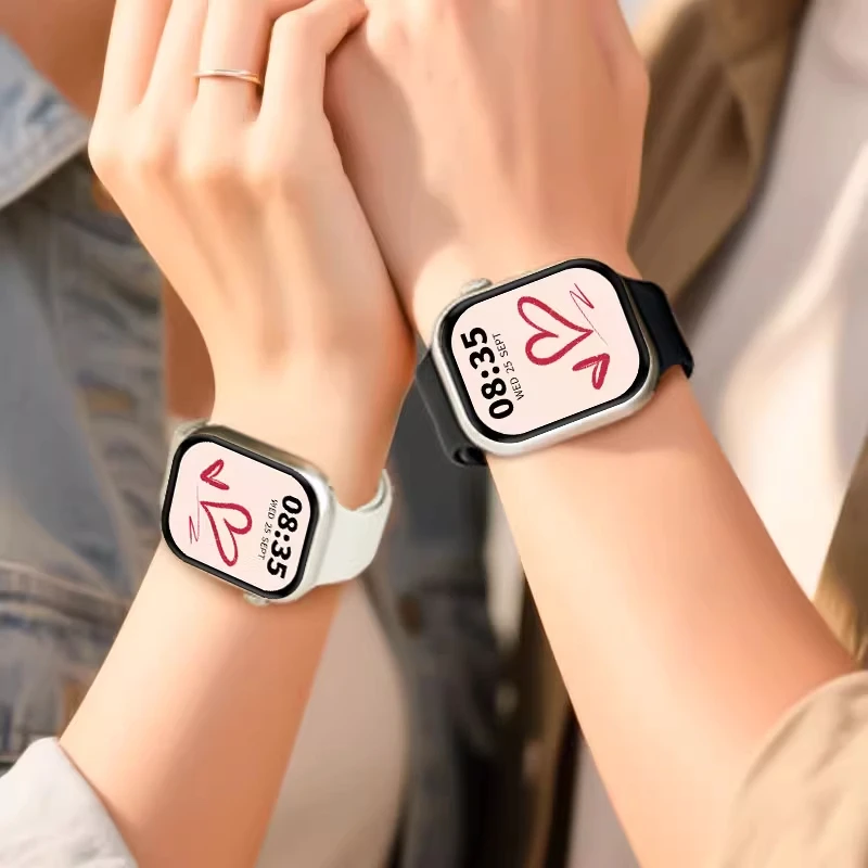 古风2025情侣款iwatch华强北5G可插卡520情人节生日礼物电话手表